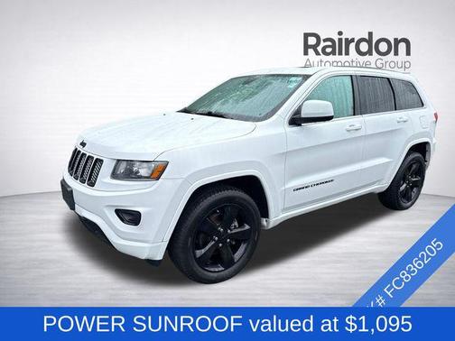 Bright White Clearcoat 2015 Jeep Grand Cherokee Altitude