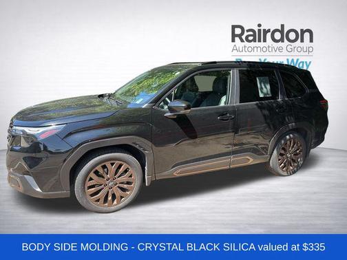 Crystal Black Silica 2025 Subaru Forester Sport