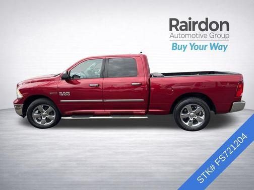 Deep Cherry Red Crystal Pearlcoat 2015 RAM 1500 Big Horn
