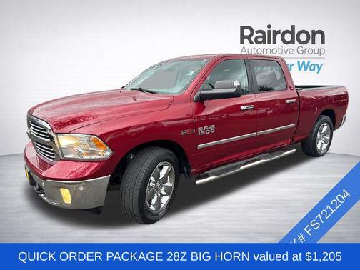 Deep Cherry Red Crystal Pearlcoat 2015 RAM 1500 Big Horn