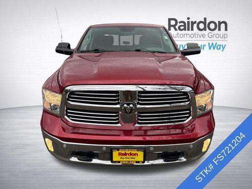 Deep Cherry Red Crystal Pearlcoat 2015 RAM 1500 Big Horn