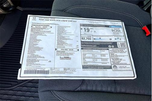 2025 RAM 1500 Warlock Crew Cab 4x4 5'7' Box