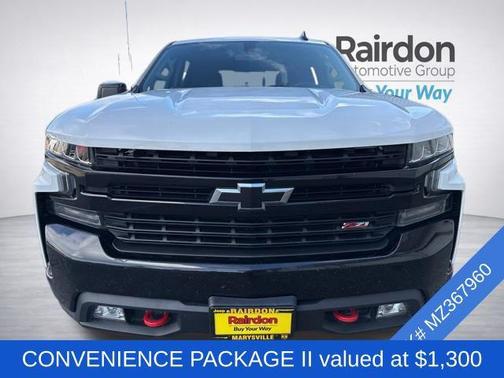 Summit White 2021 Chevrolet Silverado 1500 LT Trail Boss