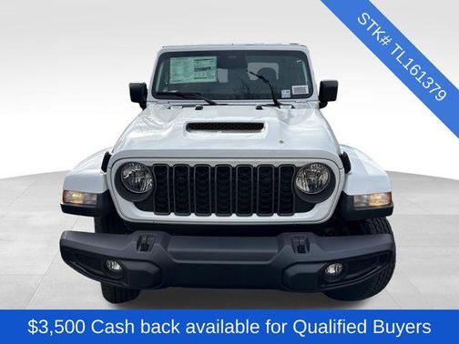 Bright White Clearcoat 2026 Jeep Gladiator Sport S