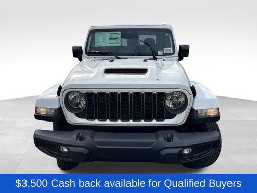 Bright White Clearcoat 2026 Jeep Gladiator Sport S