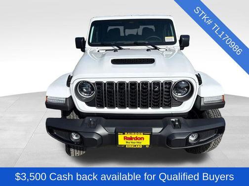 Bright White Clearcoat 2026 Jeep Gladiator Sport S