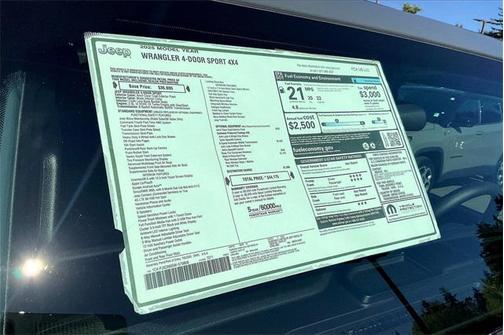 2025 Jeep Wrangler Sport