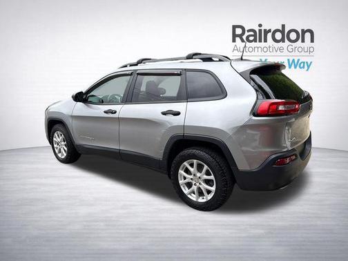 Billet Silver Metallic Clearcoat 2017 Jeep Cherokee Sport