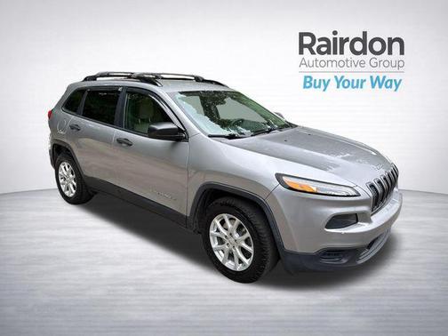 Billet Silver Metallic Clearcoat 2017 Jeep Cherokee Sport