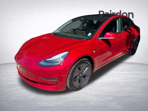 Red Metallic 2018 Tesla Model 3 Long Range
