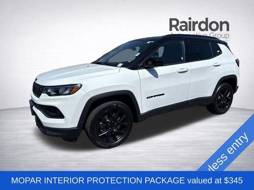 Bright White Clearcoat 2023 Jeep Compass Latitude