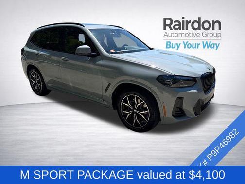 Gray Metallic 2023 BMW X3 xDrive30i