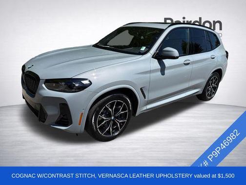 Gray Metallic 2023 BMW X3 xDrive30i