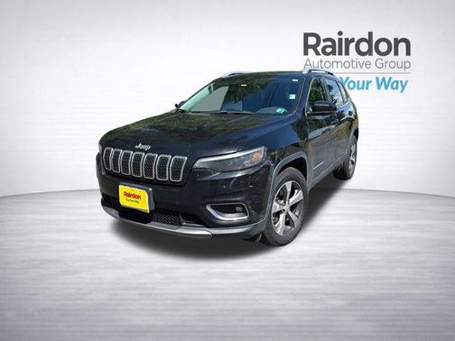 Diamond Black Crystal Pearlcoat 2019 Jeep Cherokee Limited