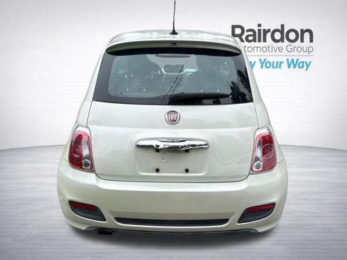 Bianco Perla (Pearl White Tri-Coat) 2013 FIAT 500 Sport