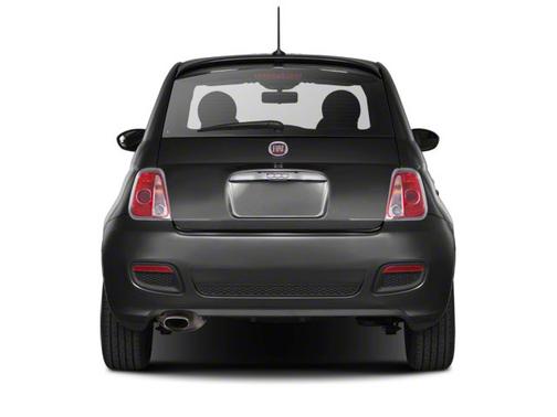 Bianco Perla (Pearl White Tri-Coat) 2013 FIAT 500 Sport