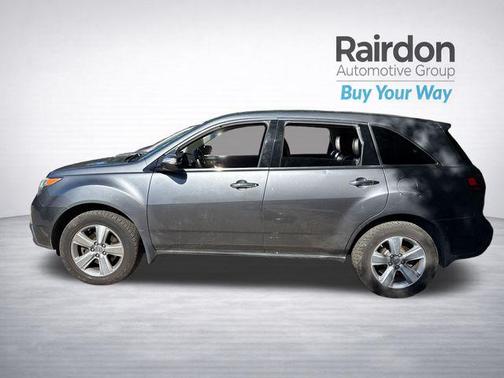 Palladium Metallic 2011 Acura MDX 3.7L Technology
