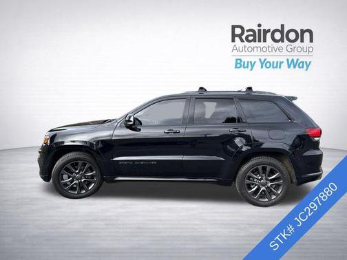 Diamond Black Crystal Pearlcoat 2018 Jeep Grand Cherokee High Altitude