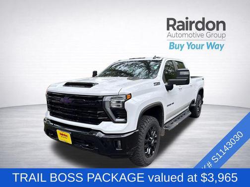 Summit White 2025 Chevrolet Silverado 2500 LT