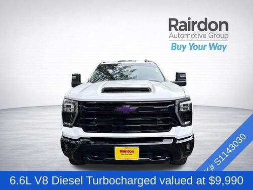 Summit White 2025 Chevrolet Silverado 2500 LT