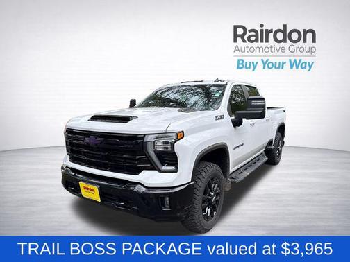 Summit White 2025 Chevrolet Silverado 2500 LT