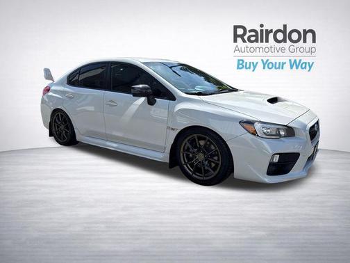 Crystal White Pearl 2017 Subaru WRX STI Base