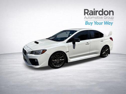 Crystal White Pearl 2017 Subaru WRX STI Base