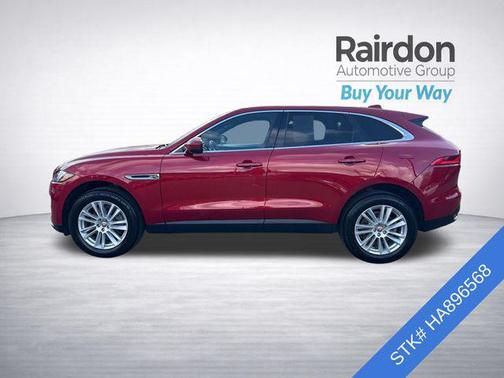 Italian Racing Red Metallic 2017 Jaguar F-PACE 35t Prestige