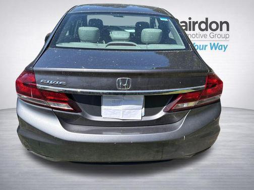 Gray 2015 Honda Civic LX