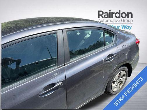 Gray 2015 Honda Civic LX