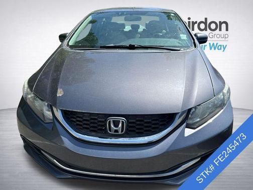 Gray 2015 Honda Civic LX