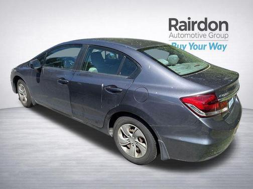 Gray 2015 Honda Civic LX