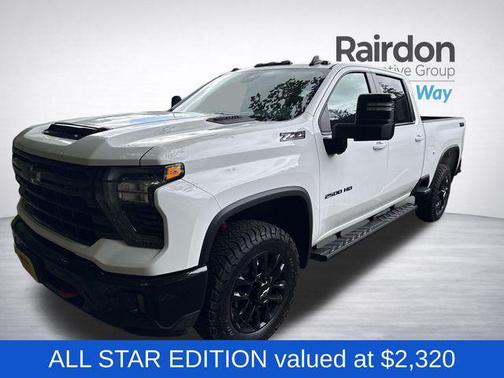 Summit White 2025 Chevrolet Silverado 2500 LT