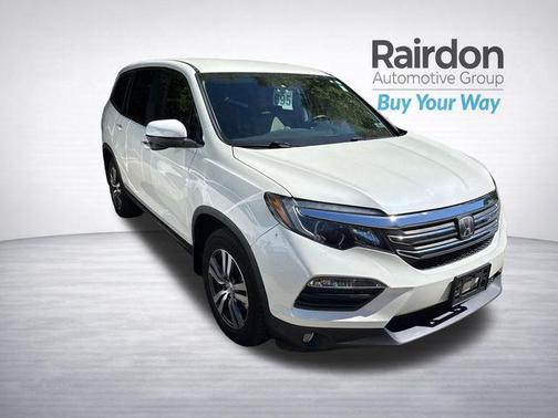 White Diamond Pearl 2016 Honda Pilot EX