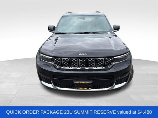 Diamond Black Crystal Pearlcoat 2025 Jeep Grand Cherokee L Summit Reserve