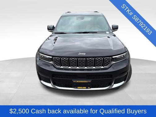 Diamond Black Crystal Pearlcoat 2025 Jeep Grand Cherokee L Summit Reserve