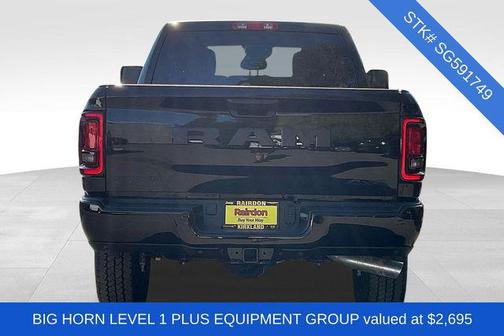 2025 RAM 2500 Big Horn Crew Cab 4x4 6'4' Box