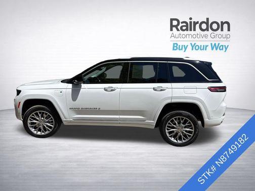 Bright White Clearcoat 2022 Jeep Grand Cherokee 4xe Summit