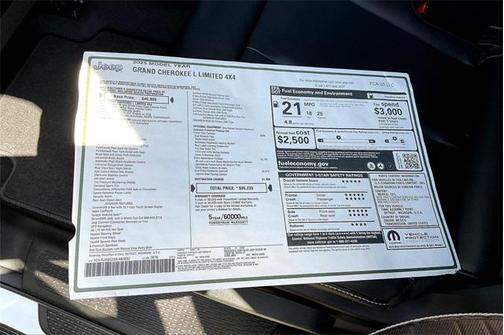 2025 Jeep Grand Cherokee L Limited