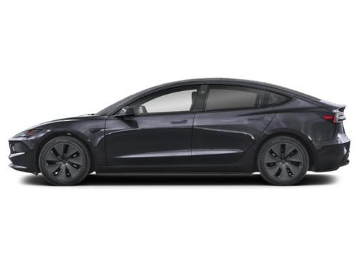 Stealth Grey 2025 Tesla Model 3 Long Range