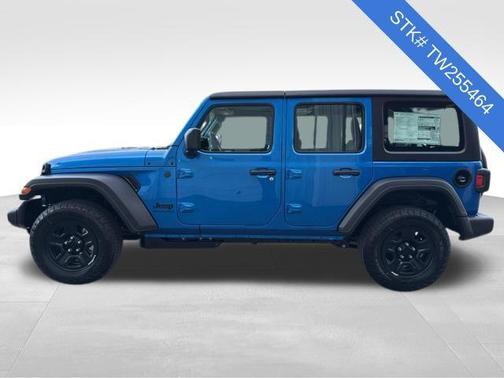 Hydro Blue Pearlcoat 2026 Jeep Wrangler Sport