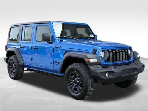Hydro Blue Pearlcoat 2026 Jeep Wrangler Sport