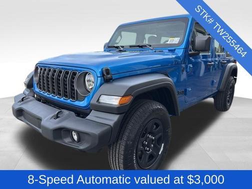 Hydro Blue Pearlcoat 2026 Jeep Wrangler Sport