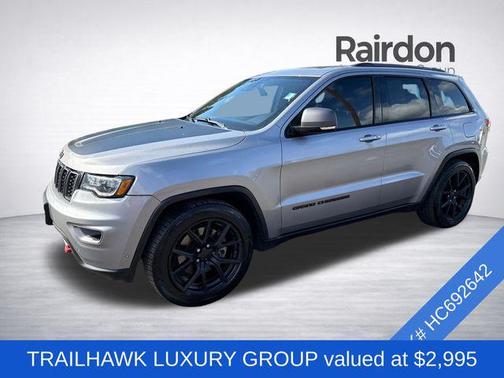 Billet Silver Metallic Clearcoat 2017 Jeep Grand Cherokee Trailhawk