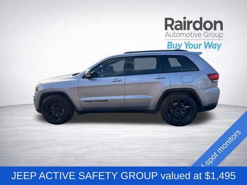 Billet Silver Metallic Clearcoat 2017 Jeep Grand Cherokee Trailhawk