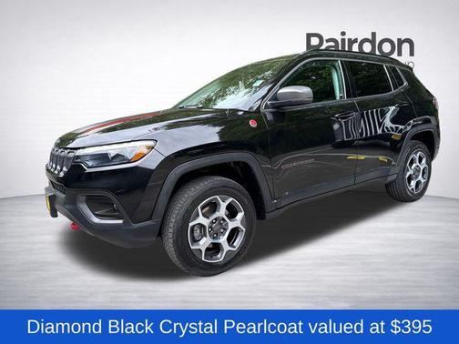 Diamond Black Crystal Pearlcoat 2022 Jeep Compass Trailhawk