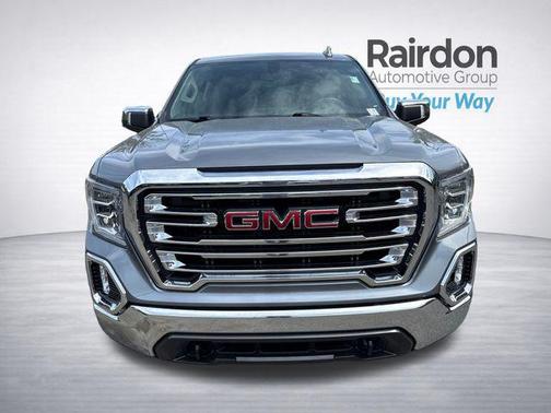 Steel Metallic 2020 GMC Sierra 1500 SLT