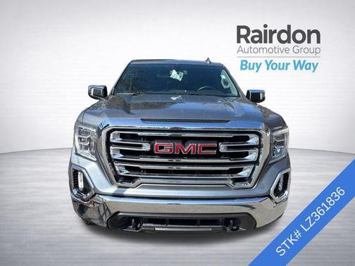 Steel Metallic 2020 GMC Sierra 1500 SLT