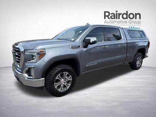 Steel Metallic 2020 GMC Sierra 1500 SLT