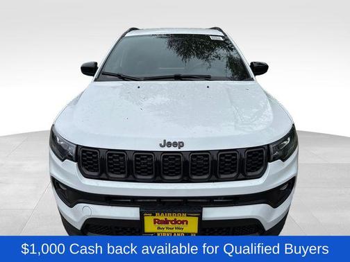 Bright White Clearcoat 2026 Jeep Compass Latitude